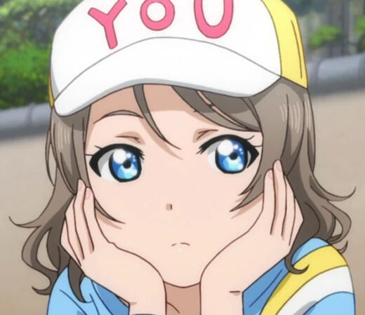 Chin in hands Youchan